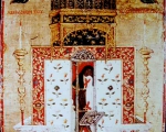 Grčki slikar (Krf): Grob sv. Spiridona XVII-XVIII v, tempera na dasci, 21 X 29 X 2,5cm